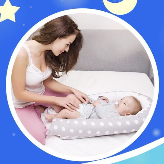 Baby Nest Cocon Pour Bebe Nourrisson Cocon A Usage Multiple Coussin Pour Bebe Couffin De Voyage Portable Anti Allergique Cdiscount Puericulture Eveil Bebe