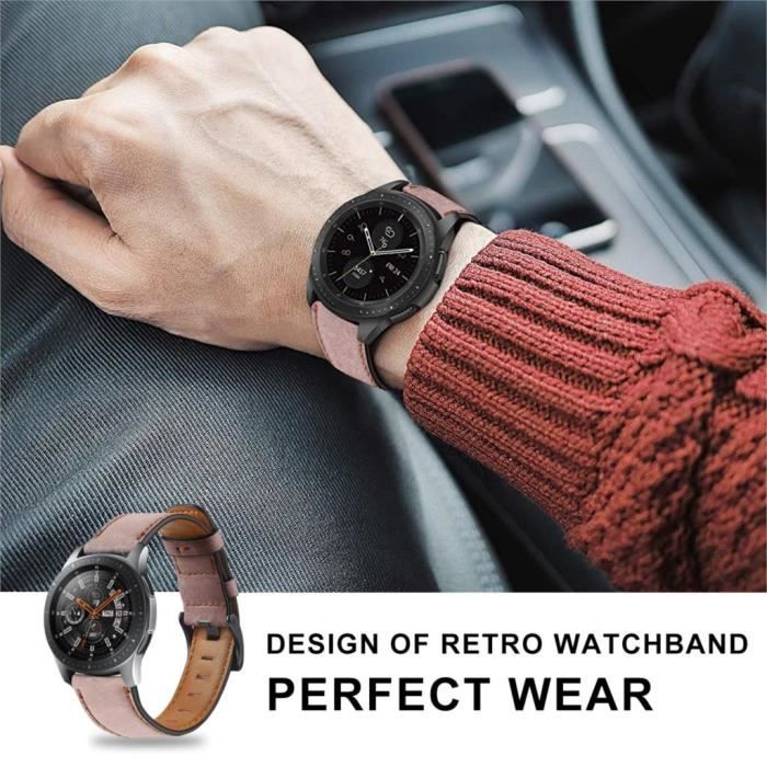 Bracelet cuir online garmin vivoactive 3
