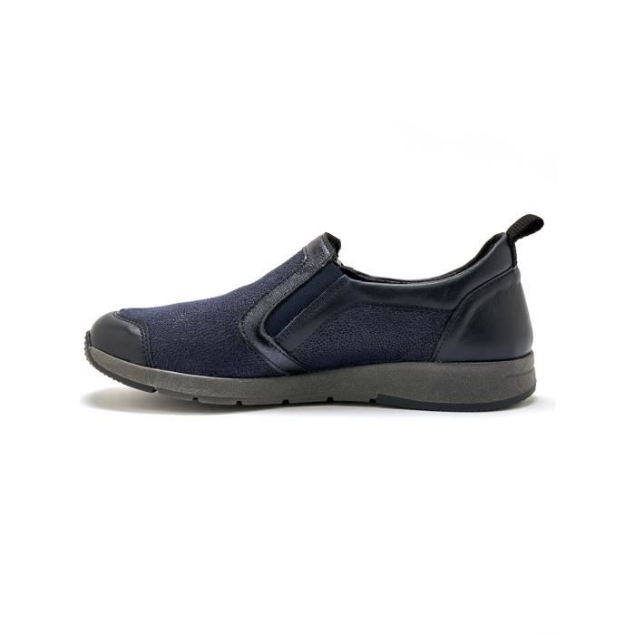 Chaussures sans g ne PEDICONFORT by Daxon Marine Femme
