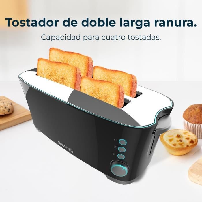 Cecotec Toast & Taste 16000 Extra Double au meilleur prix sur