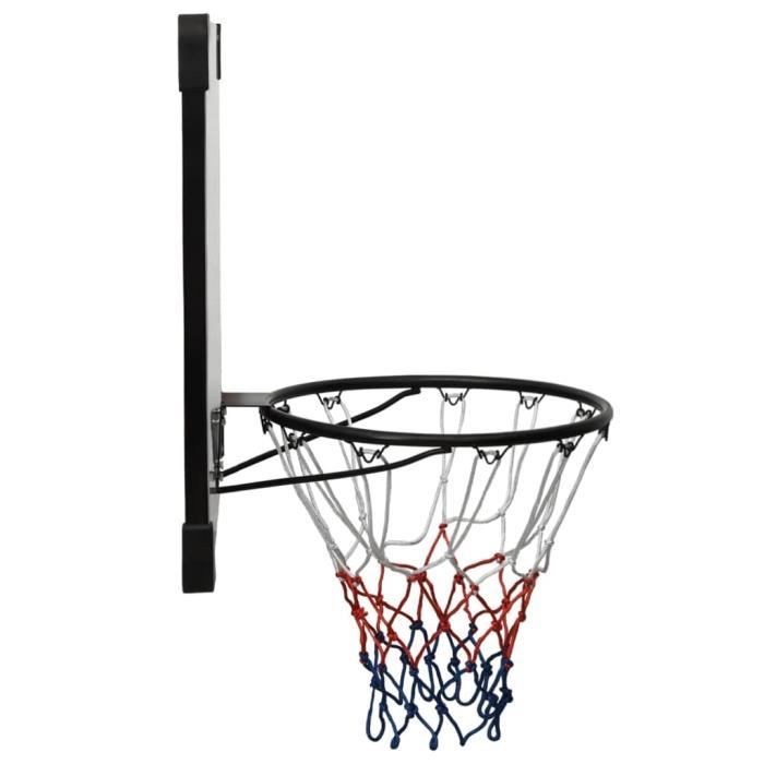FHE Panneau de basket ball Transparent 90x60x2 5 cm Polycarbonate DX9072