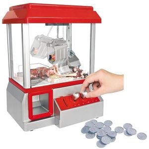 Machine à Attraper Bonbons CWLAKON - Arcade Mini Avec Peluches - Musique Et Timer - Cadeau Enfant