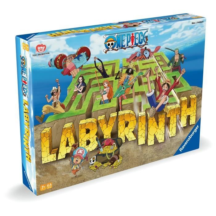 Ravensburger - Labyrinthe Master - Le Grand Classique des Jeux de société - Jeu de réflexion Famille - Jeu de Plateau - 2 à 4 Joueurs dès 8 Ans - 22792-50 Ans du Triangle Bleu