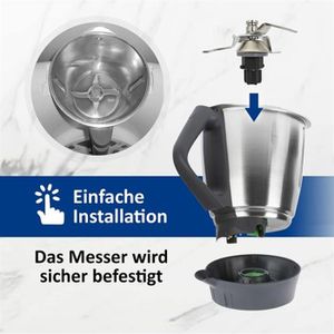 Lame De Mixeur De Rechange Pour Thermomix 3300 - Acier Inoxydable, Couteau Pour Blender