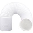 Tuyau de climatiseur portable Diamètre 15cm Climatiseur Mobile Tuyau évacuation Climatiseur 15cm X 300cm Rotation Vers la Gauche