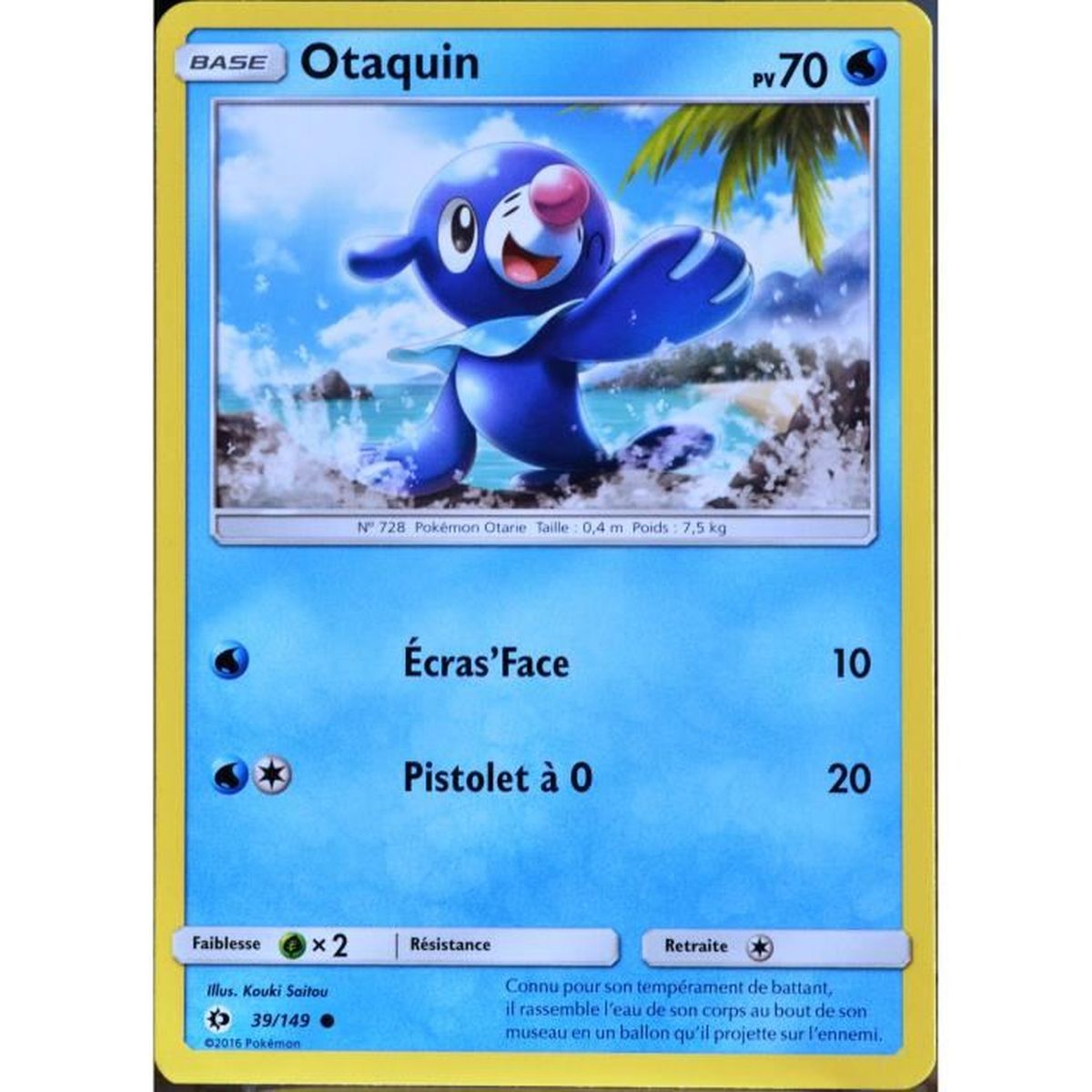 Carte Pokemon 39 149 Otaquin 70 Pv Sm1 Soleil Et Lune Achat Vente Carte A Collectionner Cdiscount Carte Pokemon 39 149 Otaquin 70 Pv Sm1 Soleil Et Lune Achat Vente Carte A Collectionner Cdiscount