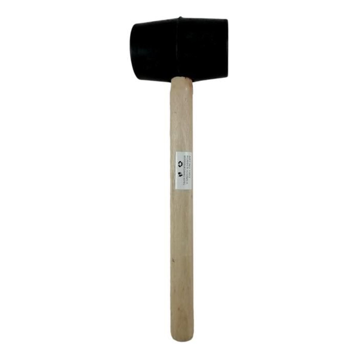 Nouvelles arrivées de haute qualité 25mm R-1 Double Face Marteau Shaft Confort Grip En Caoutchouc Tête En Plastique Maillet Utile 