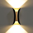 DELIPOP Applique Murale LED Exterieur -10W 3000K Etanche IP65 - Decoration Applique pour Jardin Terrasse Patio - Éclairage