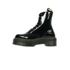 Boots Femme - ZZZOOLIGHT - Dr Martens JADON - Cuir - Lacets - Noir