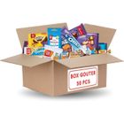 PRO DISTRI Assortiment de 20 Biscuits Pocket & 30 Bonbons au Chocolat : Oréo, Lu, Milka, Kinder, Daim, Célébrations, St-Michel