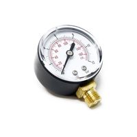 50mm Manomètre pression pour réservoir pump radial 12.9mm 0-12bar / 0-170PSI