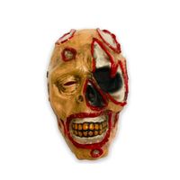 Masque Zombie - THE REPLICANT - Blanc - Adulte - Taille Unique - Garantie 2 ans
