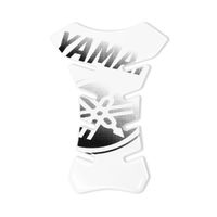 Protection Adhésive 3D pour Réservoir Moto Yamaha, Transparent, 19 x 13 cm