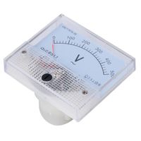Spirit-précision 2 AC pointeur voltmètre 0-500V gamme d'échelle tension compteur testeur détecteur compteurs de panneau