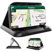 Support de téléphone portable pour voiture - Édition premium - Robuste et antidérapant - Durable - Compatible avec tous les téléphon