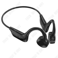 TD® Oreillette Bluetooth carte enfichable conduction osseuse Oreillette Bluetooth pas dans l'oreille sport sans fil