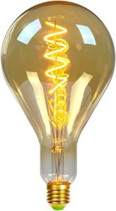 AMPOULE - LED A Forme Vintage Led Ampoule Spirale Filament 4 W Dimmable Edison Ampoule 220-240 V E27 Ampoule Décorative (A130).[Y5607]