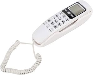 Téléphone fixe Téléphone Filaire, KX-T888CID FSK et DTMF Système 