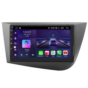 AUTORADIO AWESAFE Autoradio Android 12 pour Seat Leon 2 MK2 (2005-2012) 1Go + 32 Go 9'' écran Tactile avec GPS Carplay Android auto