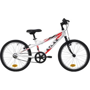 VTT Vélo VTT 20'' enfant mixte monovitesse avec freins V-Brake et jantes en aluminium - ICA BIKE