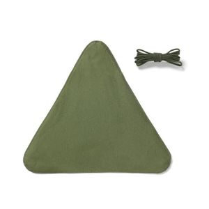 CHAISE DE CAMPING Armée verte - Tabouret triangulaire Portable étanc