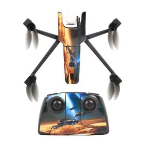 DRONE Autocollants en PVC pour Drone Anafi Parrot - Type