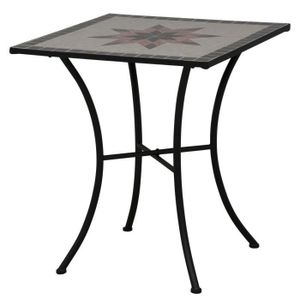 TABLE DE JARDIN  Table de jardin Siena Garden 875352 Stella - Acier