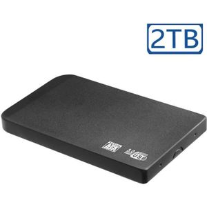 DISQUE DUR EXTERNE Disque Dur Externe 2TO BORLAI® - USB3.0 - Portable