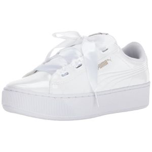 puma vikky plateforme blanche