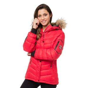 Doudoune femme pas cher discount rouge