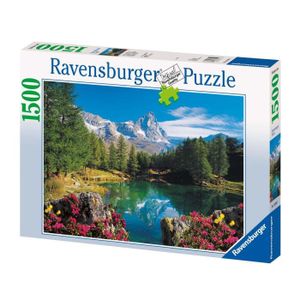 PUZZLE Puzzle Ravensburger Vue sur le Mont Cervin - 1500 