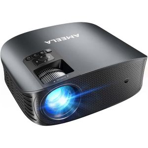 Vidéoprojecteur Projecteur 4K, Vidéoprojecteur Avec Wifi Et Bluetooth, Film Projecteur Full Hd 1080P Pour Home Cinéma Dolby Audio, Zoom 50% -[J106]