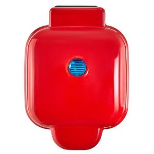 GAUFRIER Rouge Home Automatic Mini Silicone Model Waffle Ca