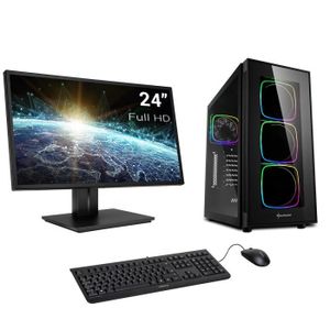 Pc Gamer Fixe Ordinateur Gamer Tour Pc Cdiscount Com