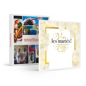 COFFRET THÉMATIQUE SMARTBOX - Vive les mariés ! Excellence - Coffret 