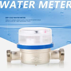 3/4" DN20 20mm compteur d'eau froide de eau du robinet à la maison jardin Meter 
