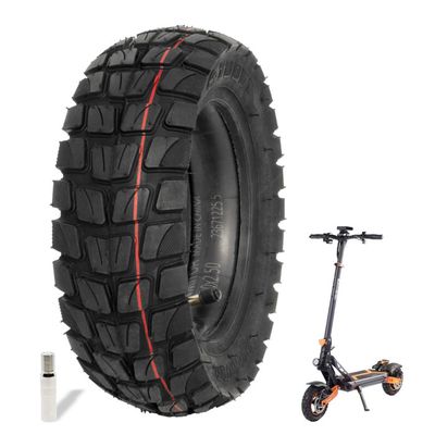2 Chambres à Air 10x3 Pour Trottinette Électrique - Double Épaisseur - Valve 90° - Compatible Kugoo M4