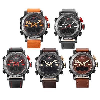 Orange Naviforce NF9094M Homme double Movt Montre Chronographe