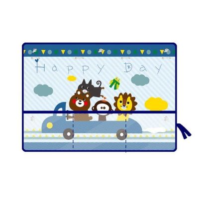 Housse de rideau de voiture avec fonction de rangement, pare-soleil  pare-soleil de dessins animés pour bébés 9