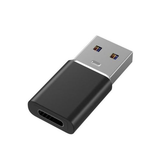 Adaptateur USB C Mâle Vers USB 3.0 Femelle - Vitesse 5 Gbit/s, Support OTG - Pour Ordinateurs Portables, Smartphones - 4