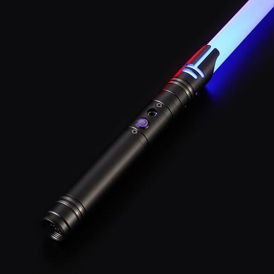 Baguette Magique Lumineuse LED 129,5 Cm - Accessoire Halloween, Cosplay Et Déguisement