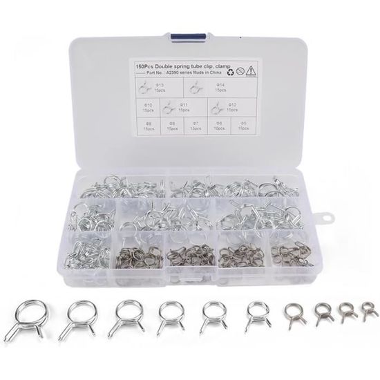 FAE-Ensemble De Piston à Bille 10 Pièces 304 Acier Inoxydable Poussoir