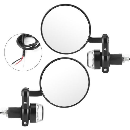 Rétroviseur Moto Universel EBTOOLS - Alliage Aluminium - 8mm/10mm - Gauche