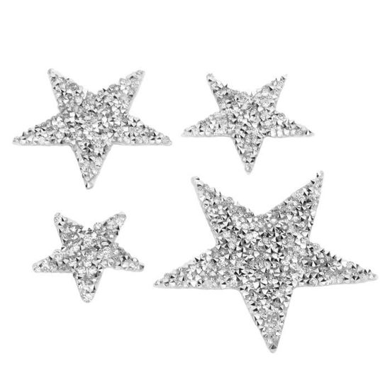 SUPERDANT Autocollants Thermocollants En Strass Pour Crème Glacée