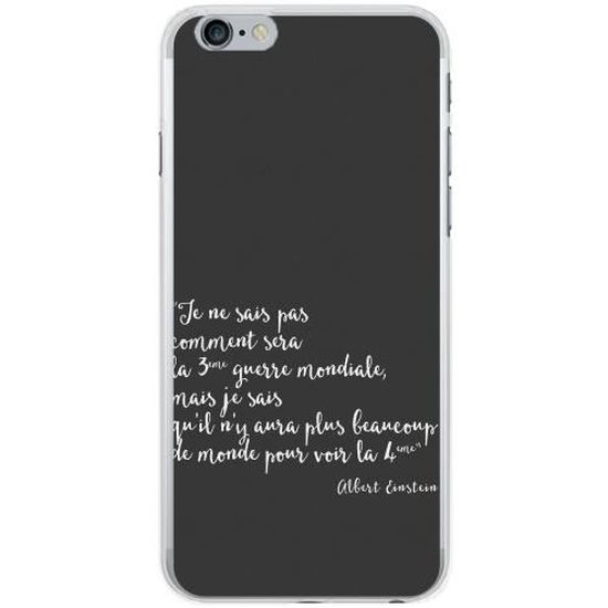 Coque Silicone Pour Iphone 6 6s Citation D Albert Einstein U M Achat Coque Bumper Pas Cher Avis Et Meilleur Prix Cdiscount Coque Silicone Pour Iphone 6 6s Citation D Albert Einstein U M Achat Coque Bumper Pas Cher Avis Et Meilleur Prix Cdiscount