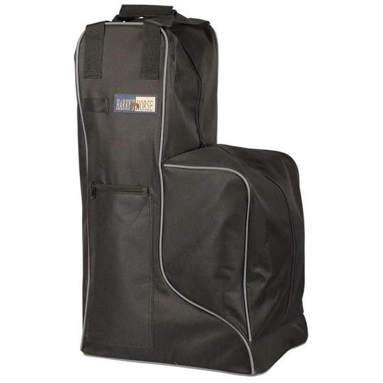 Sac à Bottes D'équitation Celeris - Luxe Bleu Et Or - Occasion En Bon état