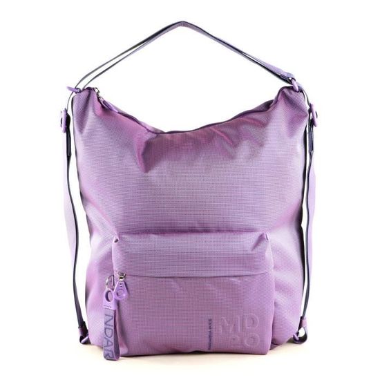 Sac à épaule - MANDARINA DUCK - MD20 Hobo Bag - Bleu - 100% polyester