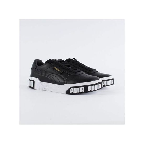 Baskets Puma Cali Bold Wn's Noir, blanc Cdiscount Chaussures