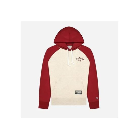 Sweat CHAMPION Bluza Rouge Creme Homme Adulte Rouge Cdiscount Pret a Porter