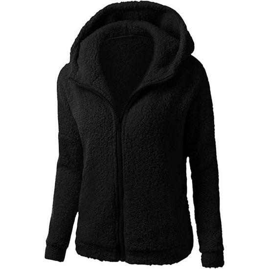 Cape Polaire Noire Fausse Fourrure Surdimensionnée - Taille OSFA (one Size Fits All) - Neuf Sans étiquettes